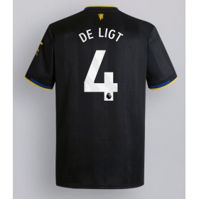 Pánské fotbalový oblečení Manchester United Matthijs de Ligt #4 Tretí košile 2025-26 Krátkým Rukávem